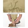 imageTBMPOY Mens Lightweight Hiking Travel Pants Cargo Pockets Quick Dry Stretch Water Resistant Fishing Outdoor WorkLight Khaki