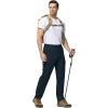 imageTBMPOY Mens Lightweight Hiking Travel Pants Cargo Pockets Quick Dry Stretch Water Resistant Fishing Outdoor WorkNavy