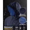 imageTBMPOY Mens Lightweight Rain Jackets Waterproof Raincoat with Hood Running Cycling Hiking Outdoor Windbreaker2navy