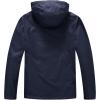 imageTBMPOY Mens Lightweight Rain Jackets Waterproof Raincoat with Hood Running Cycling Hiking Outdoor Windbreaker2navy