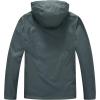 imageTBMPOY Mens Lightweight Rain Jackets Waterproof Raincoat with Hood Running Cycling Hiking Outdoor Windbreaker3dark Grey