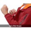 imageTBMPOY Mens Lightweight Rain Jackets Waterproof Raincoat with Hood Running Cycling Hiking Outdoor Windbreaker4wine Red