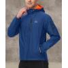 imageTBMPOY Mens Lightweight Rain Jackets Waterproof Raincoat with Hood Running Cycling Hiking Outdoor Windbreaker5royal Blue