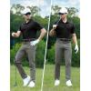 imageTBMPOY Mens Polo Shirts with Pocket Short Sleeve Quick Dry Casual Sports Outdoor Golf ShirtBlack