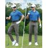 imageTBMPOY Mens Polo Shirts with Pocket Short Sleeve Quick Dry Casual Sports Outdoor Golf ShirtBlue