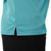 imageTBMPOY Mens Polo Shirts with Pocket Short Sleeve Quick Dry Casual Sports Outdoor Golf ShirtIce Blue