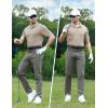 imageTBMPOY Mens Polo Shirts with Pocket Short Sleeve Quick Dry Casual Sports Outdoor Golf ShirtKhaki