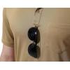 imageTBMPOY Mens Polo Shirts with Pocket Short Sleeve Quick Dry Casual Sports Outdoor Golf ShirtLight Tan