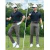 imageTBMPOY Mens Polo Shirts with Pocket Short Sleeve Quick Dry Casual Sports Outdoor Golf ShirtNavy