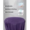 imageTBMPOY Mens Polo Shirts with Pocket Short Sleeve Quick Dry Casual Sports Outdoor Golf ShirtPurple