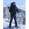 imageTBMPOY Mens Ski Snow Pants Waterproof Fleece Lined Insulated Softshell Snowboard Hiking Outdoor Zippers Bottom Leg3khaki