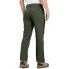 imageTBMPOY Mens Snow Pants Fleece Lined Hiking Winter Waterproof Softshell Ski Outdoor Insulated Climbing Pants Zipper PocketsArmy Green
