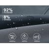 imageTBMPOY Mens Snow Pants Fleece Lined Hiking Winter Waterproof Softshell Ski Outdoor Insulated Climbing Pants Zipper PocketsCool Gray
