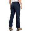 imageTBMPOY Mens Snow Pants Fleece Lined Hiking Winter Waterproof Softshell Ski Outdoor Insulated Climbing Pants Zipper PocketsNavy Blue
