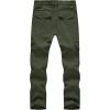 imageTBMPOY Mens Snow Ski Fleece Lined Hiking Pants Waterproof Winter Snowboard Warm Outdoor Insulated Pants WindproofArmy Green