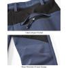 imageTBMPOY Mens Snow Ski Waterproof Softshell Snowboard Pants Outdoor Hiking Fleece Lined Wear Resistant WindproofGrey