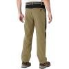imageTBMPOY Mens Snow Ski Waterproof Softshell Snowboard Pants Outdoor Hiking Fleece Lined Wear Resistant WindproofKhaki