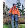 imageTBMPOY Mens Snow Ski Waterproof Softshell Snowboard Pants Outdoor Hiking Fleece Lined Wear Resistant WindproofLight Gray