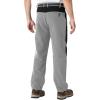 imageTBMPOY Mens Snow Ski Waterproof Softshell Snowboard Pants Outdoor Hiking Fleece Lined Wear Resistant WindproofLight Gray