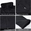 imageTBMPOY Mens Softshell Windproof Jacket Outdoor FleeceLined Water Resistant Coat Winter Outerwear