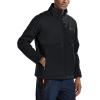 imageTBMPOY Mens Softshell Windproof Jacket Outdoor FleeceLined Water Resistant Coat Winter Outerwear