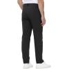 imageTBMPOY Mens Stretch Golf Pants Lightweight Quick Dry Casual Work Pant with 3 Pockets01black