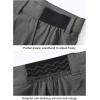 imageTBMPOY Mens Stretch Golf Pants Lightweight Quick Dry Casual Work Pant with 3 Pockets01dark Grey