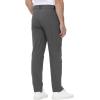 imageTBMPOY Mens Stretch Golf Pants Lightweight Quick Dry Casual Work Pant with 3 Pockets01dark Grey