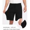 imageTBMPOY Mens Stretch Golf Work Shorts 5 Pockets Cargo Hiking Lightweight Quick Dry Short for Travel Camping
