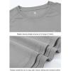 imageTBMPOY Mens Sun Protection Hiking Shirts Long Sleeve Water UPF 50 SPF UV Shirts Lightweight Fishing Hiking Swimming10light Grey