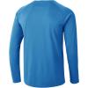 imageTBMPOY Mens Sun Protection Hiking Shirts Long Sleeve Water UPF 50 SPF UV Shirts Lightweight Fishing Hiking Swimming11medium Blue