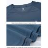 imageTBMPOY Mens Sun Protection Hiking Shirts Long Sleeve Water UPF 50 SPF UV Shirts Lightweight Fishing Hiking Swimming14blue Grey