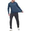 imageTBMPOY Mens Sun Protection Hiking Shirts Long Sleeve Water UPF 50 SPF UV Shirts Lightweight Fishing Hiking Swimming14blue Grey