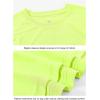 imageTBMPOY Mens Sun Protection Hiking Shirts Long Sleeve Water UPF 50 SPF UV Shirts Lightweight Fishing Hiking Swimming16fluorescent Green