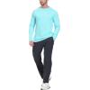 imageTBMPOY Mens Sun Protection Hiking Shirts Long Sleeve Water UPF 50 SPF UV Shirts Lightweight Fishing Hiking Swimming19ice Blue