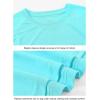 imageTBMPOY Mens Sun Protection Hiking Shirts Long Sleeve Water UPF 50 SPF UV Shirts Lightweight Fishing Hiking Swimming19ice Blue
