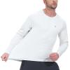 imageTBMPOY Mens Sun Protection Hiking Shirts Long Sleeve Water UPF 50 SPF UV Shirts Lightweight Fishing Hiking Swimming1white