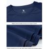 imageTBMPOY Mens Sun Protection Hiking Shirts Long Sleeve Water UPF 50 SPF UV Shirts Lightweight Fishing Hiking Swimming2navy
