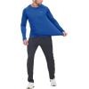 imageTBMPOY Mens Sun Protection Hiking Shirts Long Sleeve Water UPF 50 SPF UV Shirts Lightweight Fishing Hiking Swimming3dark Blue