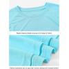 imageTBMPOY Mens Sun Protection Hiking Shirts Long Sleeve Water UPF 50 SPF UV Shirts Lightweight Fishing Hiking Swimming4light Blue