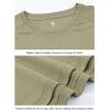 imageTBMPOY Mens Sun Protection Hiking Shirts Long Sleeve Water UPF 50 SPF UV Shirts Lightweight Fishing Hiking Swimming5khaki