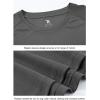 imageTBMPOY Mens Sun Protection Hiking Shirts Long Sleeve Water UPF 50 SPF UV Shirts Lightweight Fishing Hiking Swimming6dark Grey