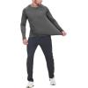 imageTBMPOY Mens Sun Protection Hiking Shirts Long Sleeve Water UPF 50 SPF UV Shirts Lightweight Fishing Hiking Swimming6dark Grey