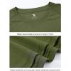 imageTBMPOY Mens Sun Protection Hiking Shirts Long Sleeve Water UPF 50 SPF UV Shirts Lightweight Fishing Hiking Swimming8army Green