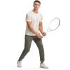 imageTBMPOY Mens Sweatpants with Zipper Pockets Lightweight Joggers Slim Fit Athletic Pants for Track Running WorkoutGrey
