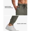 imageTBMPOY Mens Sweatpants with Zipper Pockets Lightweight Joggers Slim Fit Athletic Pants for Track Running WorkoutGrey