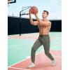 imageTBMPOY Mens Sweatpants with Zipper Pockets Lightweight Joggers Slim Fit Athletic Pants for Track Running WorkoutGrey