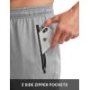 imageTBMPOY Mens Sweatpants with Zipper Pockets Lightweight Joggers Slim Fit Athletic Pants for Track Running WorkoutLight Grey