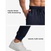 imageTBMPOY Mens Sweatpants with Zipper Pockets Lightweight Joggers Slim Fit Athletic Pants for Track Running WorkoutNavy