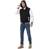 imageTBMPOY Mens Varsity Jacket Cotton Baseball Hooded Sweatshirt Letterman Lightweight Bomber Jacket Fashion Casual Sports